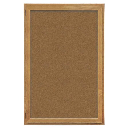 United Visual Products Indoor Enclosed Combo Board, 72"x36", Satin Frame/Burgundy & Buff UVCB7236-BURGUN-BUFF